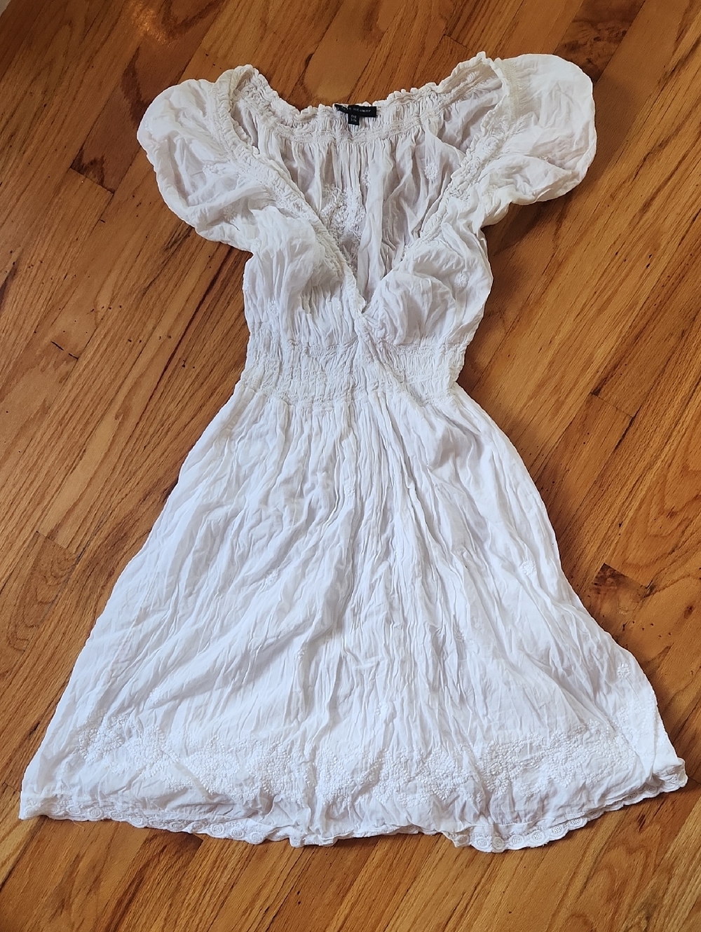 Karma Highway White Summer Dress- OS